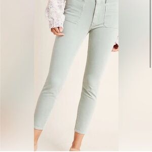 Anthropologie Pilcro and the Letter Press Corduroy Cropped Pants! Adorable!